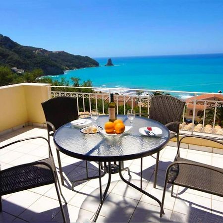 Natalia Apartment B With Panoramic Sea Views Of Agios Gordios Bay Zewnętrze zdjęcie