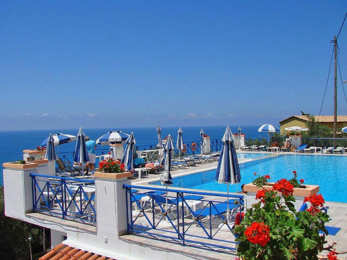 Natalia Apartment B With Panoramic Sea Views Of Agios Gordios Bay Zewnętrze zdjęcie